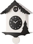 AMS Pendelwanduhr W7391 (Quarzuhr,Holzgeh&auml;use,Esszimmer,Wohnzimmer)