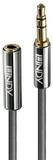 Lindy 35329 Audio-Kabel 3 m 3.5mm Anthrazit Audio-Kabel