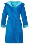 Esprit Damenbademantel Damen Bademantel mit Kapuze COSY, Viskose, hohe