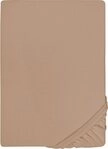 Biberna Spannbettlaken THEA Baumwoll-Jersey mit Elasthan, 160 g/m&sup2;, Jersey-Elasthan,