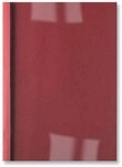 GBC Thermo-Bindemappe Thermobindemappe LeatherGrain A4 3mm VE=100 St&uuml;ck rot, (