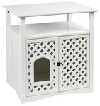 Kerbl Tierhaus Katzenschrank Helena 64 cm x 46 cm x 65 cm 82662