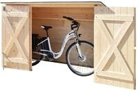 weka Fahrradbox, M&uuml;lltonnenbox, BxTxH: 205x84x151 cm