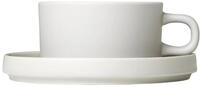 blomus Geschirr-Set PILAR Moonbeam Teetassen 4tlg., Keramik