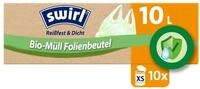 Swirl M&uuml;llbeutel Swirl Bio-M&uuml;ll-Folienbeutel mit Tragegriff 10 L 10
