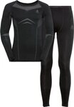 Odlo Thermounterhemd ODLO SET LONG PERFORMANCE EVOLUTION WARM Longsleeve & Hose black