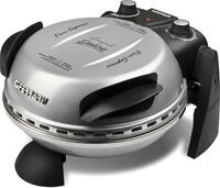 G3 Ferrari Pizzaofen Delizia G1000606 silber inkl. Pizzaschaufel + Rezeptheft,...