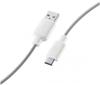 Cellularline Style Color Cable USB-A auf USB-C 1 m - Datenkabel - weiß...