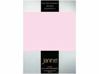 Bettlaken JANINE, Jersey, Rosa, uni, 200 x 200 cm, Janine, Jersey, Gummizug:...