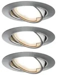 Paulmann LED Einbauleuchte LED Einbauleuchte Coin Basisset schwenkbar rund 90mm...