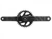 SRAM Fahrradkurbel SRAM XX1 Eagle DUB Kurbelgarnitur 170 mm 30T schwarz -...
