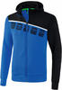 Erima Sweatshirt 5-C training jacket NEW ROYAL/BLACK/WHITE
