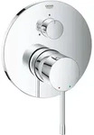 Grohe Duscharmatur Essence Inbau Duscharmatur 3-Wege mit Badoption chrom,