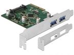 Delock Modem DeLOCK PCI Express x4 Karte zu 2 x extern USB 3.1