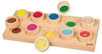 Gollnest & Kiesel Spiel Goki 56895 - Memospiel Oberfl&auml;chen erf&uuml;hlen, 11-teilig,