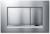 GEBERIT Bet&auml;tigungsplatte Sigma30 f&uuml;r 2-Mengen-Sp&uuml;lung mattchrom...