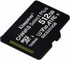 Kingston KINGSTON 512GB micSDXC Canvas Select Plus 100R A1 C10 Single Pack w/o...