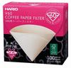 Hario Papier-Kaffeefilter V60 von Hario 100 Stück, im Karton Size 02...