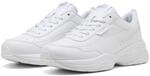Sneaker PUMA "CILIA MODE", Damen, Gr. 39, wei&szlig; (puma wei&szlig;, puma silber), Synthetik,