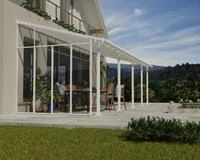 Palram - Canopia Terrassendach mit pulverbeschichtetem Aluminiumrahmen, BxT:...