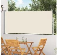 vidaXL Markise vidaXL Ausziehbare Seitenmarkise 117&times;314 cm Creme