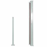 vidaXL Seitenmarkise Ausziehbare Seitenmarkise 120x300 cm Braun