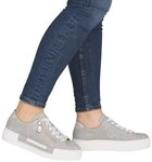 Rieker Plateausneaker mit Zier-Rei&szlig;verschluss, Freizeitschuh, Halbschuh,