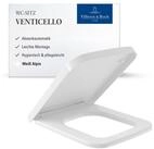 Villeroy & Boch WC-Sitz Venticello, mit Absenkautomatik, abnehmbar, aus...