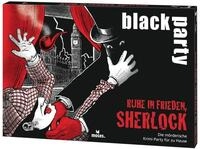 moses Spiel Black Party - Ruhe in Frieden, Sherlock, Kartenspiel, 6-7 Spieler