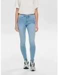 ONLY High-waist-Jeans ONLROYAL &ndash; Skinny-Jeans mit hoher Taille und Abriebeffekt