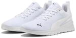 Sneaker PUMA "ANZARUN LITE", Herren, Gr. 45, wei&szlig; (puma wei&szlig;, puma wei&szlig;), Schuhe
