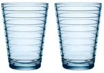 IITTALA Glas Trinkglas 2er-Set 0,33 l Aino Aalto Aqua, 1-tlg., Glas, Trinkglas,
