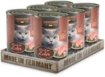 Leonardo Catfood Leber - hochwertiges Nassfutter ohne Getreide & Zuckerzusatz 6x400g,