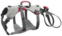 Ruffwear Hunde-Geschirr Hundegeschirr DoubleBack Harness Cloudburst Gray