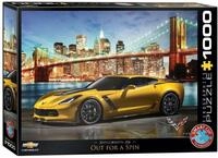 EUROGRAPHICS Puzzle Puzzle Chevrolet Corvette Z06 1000 Teile, Puzzleteile