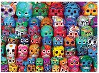 EUROGRAPHICS Puzzle Traditionelles mexikanisches Totenkopfpuzzle 1000 Teile,