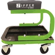 ZIPPER Montagehocker Mobiler Montagehocker Rollsitz ZI-MHK2