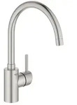 Grohe K&uuml;chenarmatur Concetto, C-Auslauf, Auslauf mit Mousseur