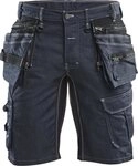 Bl&aring;kl&auml;der Arbeitshose Handwerker Shorts Stretch X1900