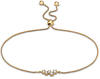 CHRIST Armband CHRIST Damen-Armband 375er Gelbgold 5 Diamant, Damenschmuck