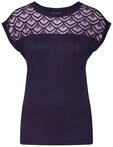 ONLY T-Shirt (1-tlg) Spitze