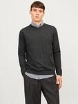 V-Ausschnitt-Pullover JACK & JONES "JJEBASIC KNIT V-NECK NOOS", Herren, Gr. S,...