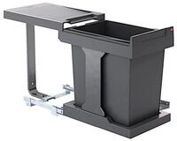 Hailo Einbaum&uuml;lleimer Hailo Abfallsammler 3636001 AS Swing Solo 20 Liter automatic,