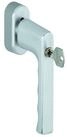 HOPPE Fenstergriff Fenstergriff Hamburg 0700S/UD9020 Alu.F1/naturf.32-42mm