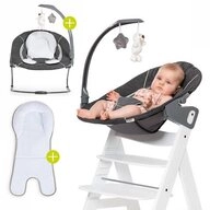 Hauck Hochstuhltablett Bouncer 2in1 Deluxe - Melange Grey
