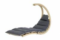 Amazonas H&auml;ngematte AMAZONAS Schwebeliege Swing Lounger Anthracite inkl. Sitzkissen