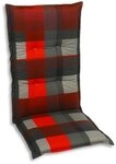 GO-DE Hochlehnerauflage GO-DE Hochlehner-Auflage 120 x 50 x 8 cm, rot,...