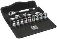 Wera Steckschl&uuml;ssel Metal-Knarrensatz Zyklop 8100 SA 12 HF 05003756001