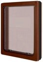 Kerbl Haustierklappe Dog Mate&reg; 2-Wege Hundet&uuml;re XL 366 x 441 mm braun 80885