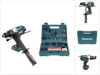 Makita Akku-Schlagbohrschrauber DHP 458 Z Akku Schlagbohrschrauber 18V 91Nm...